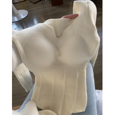 批发实价实拍 冬双面磨毛自发热保暖内衣女带胸垫打底衫塑身美体冬衣