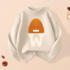 批发童装男女童毛衣儿童加厚秋冬2024新款男孩针织衫套头衫