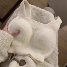 批发实价实拍 背心毛绒保暖免穿文胸带胸垫一体内衣加绒加厚上衣