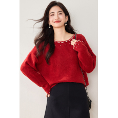 批发实拍◆毛衣女秋冬款气质优雅百搭针织衫时尚高级感长袖上衣