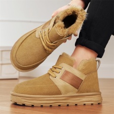 批发<b class='q'>秋</b>冬季高帮休闲男棉鞋雪地靴货号