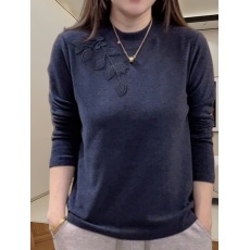 批发春季新款中年<b class='q'>妈妈</b>装打底衫加厚保暖立领长袖<b class='q'>t</b><b class='q'>恤</b>气质减龄宽松上衣