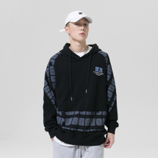 批发实拍潮牌连帽卫衣男秋冬纯棉宽松高街<b class='q'>嘻哈</b>套头长袖帽衫外套