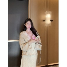 批发实拍实价 山茶花温柔甜美蕾丝娃娃领针织衫毛衣