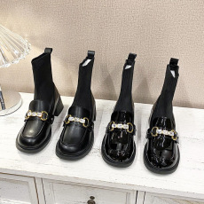 批发2024冬季新款袜子靴<b class='q'>女</b>短靴货号