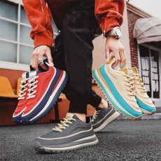 批发男鞋<b class='q'>冬</b>季新款高级感百搭休闲运动青少年跑步潮鞋厚底时尚老爹鞋