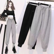 批发原版韩国外贸运动<b class='q'>裤</b>女子春季新款百搭<b class='q'>韩版</b>宽松哈伦<b class='q'>裤</b>学生休闲长<b class='q'>裤</b>