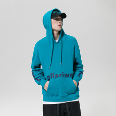 批发实拍潮牌连帽带兜卫衣男秋冬纯棉宽松高街<b class='q'>嘻哈</b>套头长袖帽衫