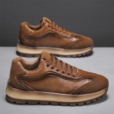 批发四季新款皮面老爹鞋<b class='q'>韩版</b>休闲<b class='q'>男鞋</b>货号