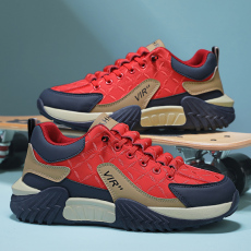 批发运动男鞋秋<b class='q'>冬</b>季新款潮流休闲跑步软底一脚蹬工作了吧开车老爹潮鞋