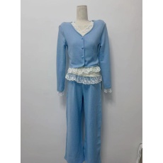 批发HuiHui<b class='q'>韩国</b>东大门短款上衣阔腿裤套装+打底