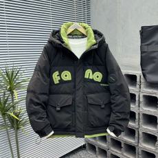 批发男士羽绒服冬季加厚2024年新款品牌短款轻薄潮流连帽工装派克外套