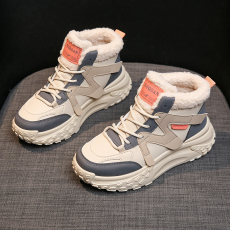 批发<b class='q'>冬</b>季新款加绒时尚高帮老爹鞋女鞋货号