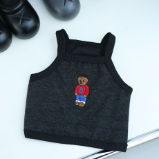 批发实拍图宠物衣服春秋冬季狗狗猫咪泰迪比熊<b class='q'>夏装</b>博美背心无袖短款