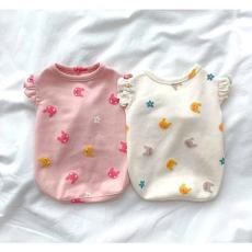 批发春秋冬薄款狗狗两脚衣中小型犬比熊泰迪防掉毛衣服猫咪小飞袖背心