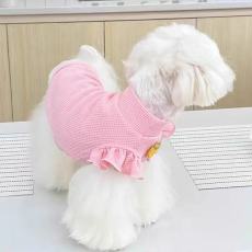 批发华夫格飞袖打底衫宠物狗狗春夏秋冬季<b class='q'>T</b><b class='q'>恤</b>泰迪约克夏比熊猫咪背心