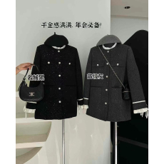 批发实拍～富贵千金小香风羽绒外套女2025秋<b class='q'>冬</b>高级感气质名媛中长上衣