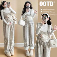 批发孕妇<b class='q'>背带裤</b>202年春季新款套装春秋季<b class='q'>大码</b>春季穿搭