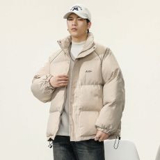 批发实拍冬季新款立领宽松保暖棉衣男士<b class='q'>日系</b><b class='q'>复古</b>宽松潮牌棉服情侣外套