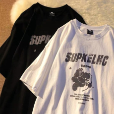 批发原版韩国外贸韩版新款夏季短袖<b class='q'>T</b><b class='q'>恤</b>女韩版宽松慵懒<b class='q'>原宿</b><b class='q'>上衣</b>chic港