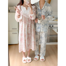 批发实拍实价 春季<b class='q'>情侣装</b>外穿休闲宽松女款<b class='q'>韩国</b>男士长袖家居服