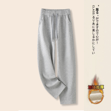 批发2026秋季加厚羊绒冬季款慵懒风显瘦百搭<b class='q'>休闲</b>香蕉裤时尚垂感弯刀裤