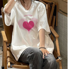 批发韩国外贸韩版新款夏季短袖<b class='q'>T</b><b class='q'>恤</b>女慵懒风<b class='q'>原宿风</b>上衣chic港百搭款