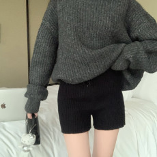 批发<b class='q'>防走光</b>保暖短<b class='q'>裤</b>羊毛针织睡眠暖宫秋冬高腰打底<b class='q'>安全</b><b class='q'>裤</b>