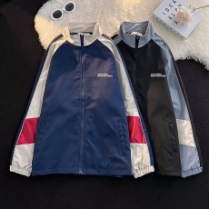 批发秋季ins<b class='q'>嘻哈</b>棒球服男女潮牌宽松原宿风情侣运动工装外套夹克上衣