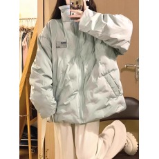 批发2025新款冬季棉衣女情侣韩系羽绒棉服晋江学生棉袄秋冬外套