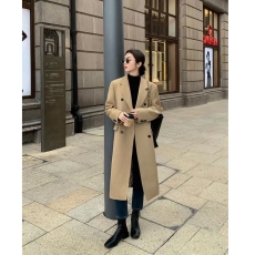批发卡其色炸街风衣外套女春秋新款韩版英伦风小个子中长款大衣<b class='q'>潮</b>