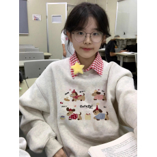 批发100%棉面华棉320g/420g印花 2025新款秋冬圆领卫衣上衣长袖