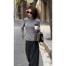 批发潮流<b class='q'>个性</b>灰色连帽长袖上衣2025春季设计感修身显瘦百搭休闲<b class='q'>T</b>恤衫