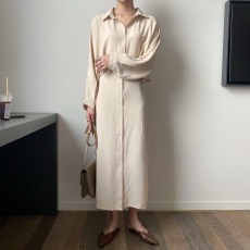 批发法式收腰显瘦气质裙子仙女超仙森系<b class='q'>连衣裙</b>女神范宽松长裙配腰带