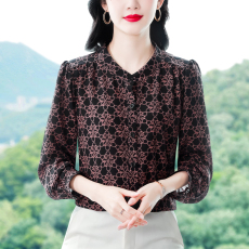 批发洋气桑蚕丝<b class='q'>衬衫</b>女2026春季新款宽松显瘦轻薄时尚<b class='q'>长袖</b>雪纺上衣