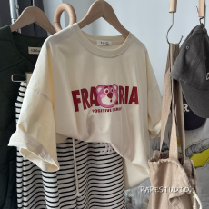 批发韩国外贸韩版新款夏季短袖<b class='q'>T</b><b class='q'>恤</b>女韩版宽松慵懒<b class='q'>原宿</b><b class='q'>上衣</b>chic港