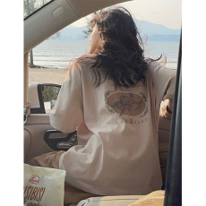 批发韩国外贸韩版新款夏季短袖<b class='q'>T</b><b class='q'>恤</b>女韩版宽松慵懒<b class='q'>原宿</b><b class='q'>上衣</b>chic港