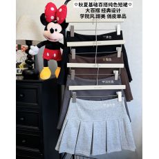 批发实拍 2026秋夏新款辣妹纯欲百褶半身裙女包臀<b class='q'>休闲</b><b class='q'>运动</b>a字百褶短裙