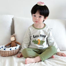 批发[黛琳芬]90-170码纯棉<b class='q'>内衣</b><b class='q'>儿童</b>睡衣男女孩家居服厂家控价49-69元