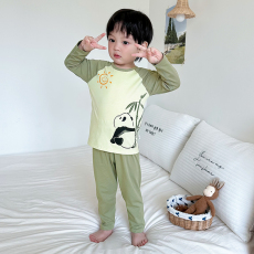 批发[黛琳芬]90-170码纯棉<b class='q'>内衣</b><b class='q'>儿童</b>睡衣男女孩家居服厂家控价49-69元