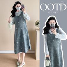 批发早春~实拍~新款小香风<b class='q'>蕾丝</b>上衣+蝴蝶花刺绣重工<b class='q'>背心裙</b>两件套