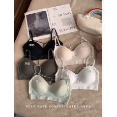 批发实拍实价<b class='q'>春</b>夏韩版纯色学生防走光性感打底抹胸内衣透气内搭裹胸女