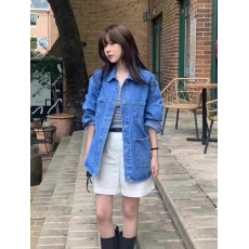 批发2026<b class='q'>韩国</b>东大门新款女装翻领净版时尚贴袋女式<b class='q'>牛仔</b><b class='q'>外套</b>