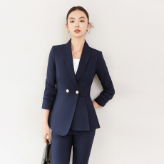 批发西装套装女高级感新款酒店前台工作服气质<b class='q'>珠宝</b>店职业正装西服外套