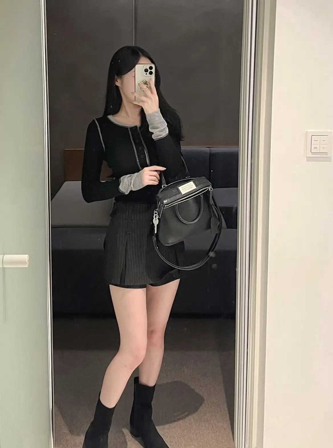 디자인 스타일 블라우스 상세 이미지 3