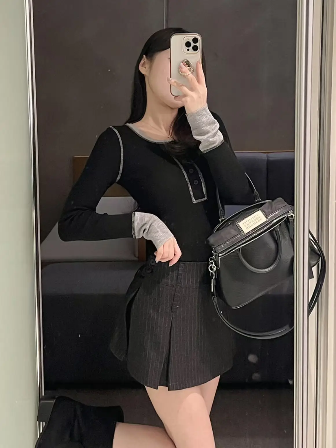 디자인 스타일 블라우스 상세 이미지 10