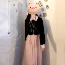 批发潮流感新款法式<b class='q'>连衣裙</b>子早春季韩系高级感穿搭一整套装<b class='q'>气质</b>长裙女