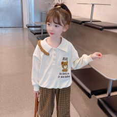 批发<b class='q'>女童</b>春<b class='q'>秋季</b>套装2025新款<b class='q'>女童</b>卫<b class='q'>衣</b>套装小女孩两件套洋气韩版束脚裤