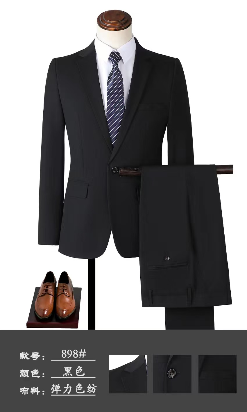 개체 정장 남자들 경력 동반자 옌 한국어 버전 결혼 사업 수정 로드 중 외투 슬림 피트 여가 작은 정장 로드 중