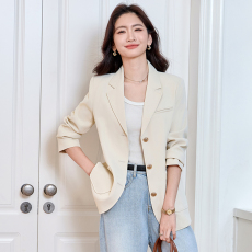 批发今年流行小西装外套女长袖春季新款韩版气质休闲通勤<b class='q'>女士</b>西服上衣
